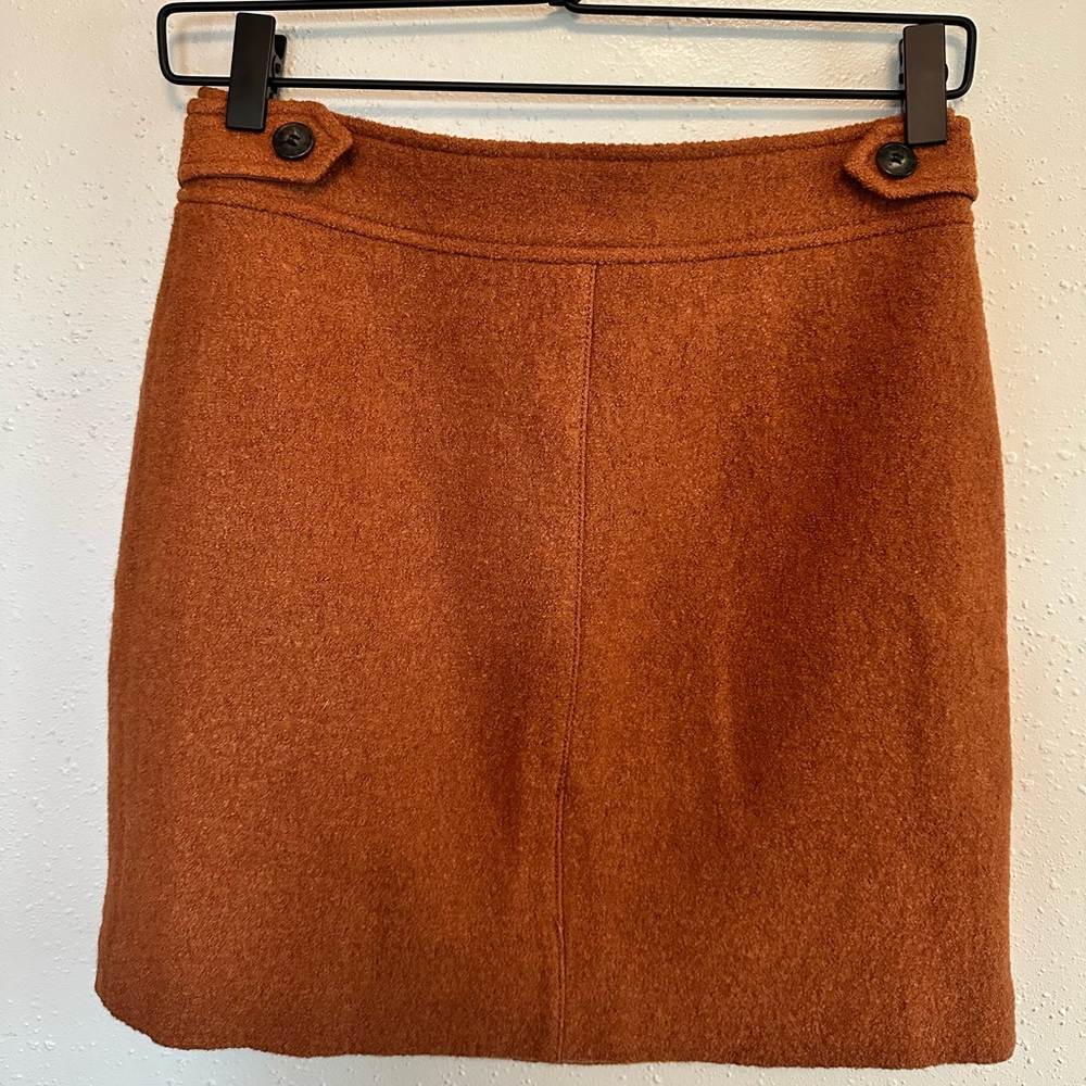 New Rust Colored Loft Skirt